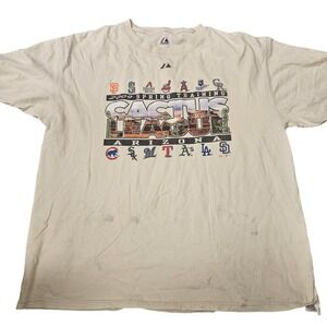 Vintage MLB Cactus League Shirt Mens XL Baseball Spring Training Arizona 2000s